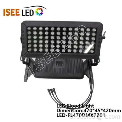 144W High Power LED Banjir Lighting Fixture